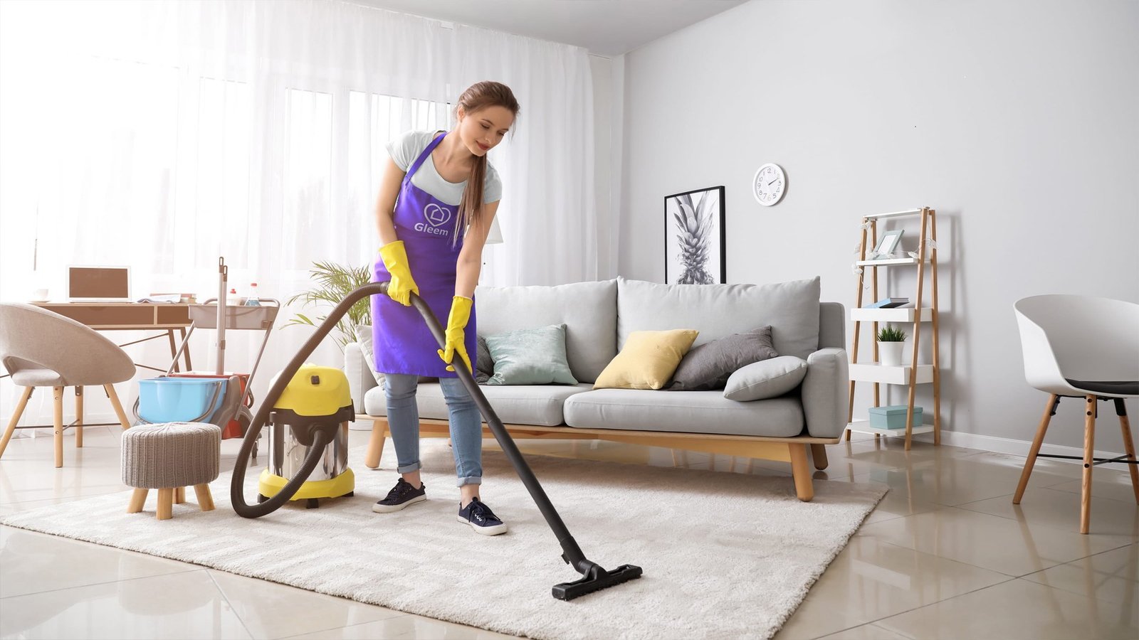 Clean and comfortable home interior