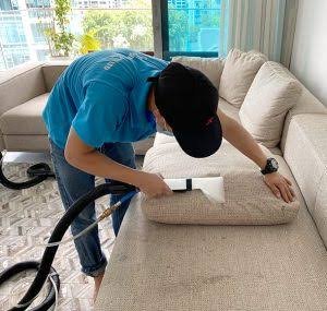 Sofa and upholstery cleaning